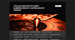 Desktop Screenshot of karetni-vyklad.cz